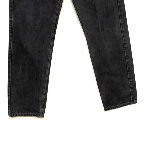 Levi’s black 505 straight leg jeans size 34 X 32 - Picture 5 of 16